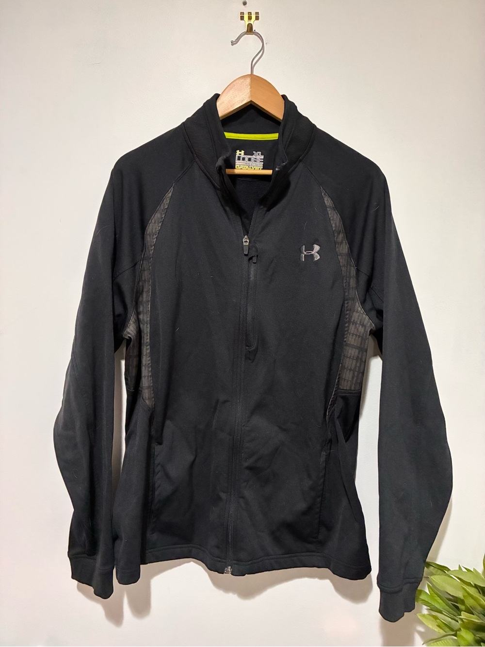 Under Armour | Catalyst Black Performance Full-Zip Training Jacket